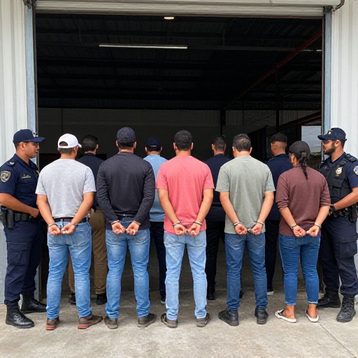 Operativo policial desarticula a Las Águilas y Los Fatales con 11 detenidos en Guayas