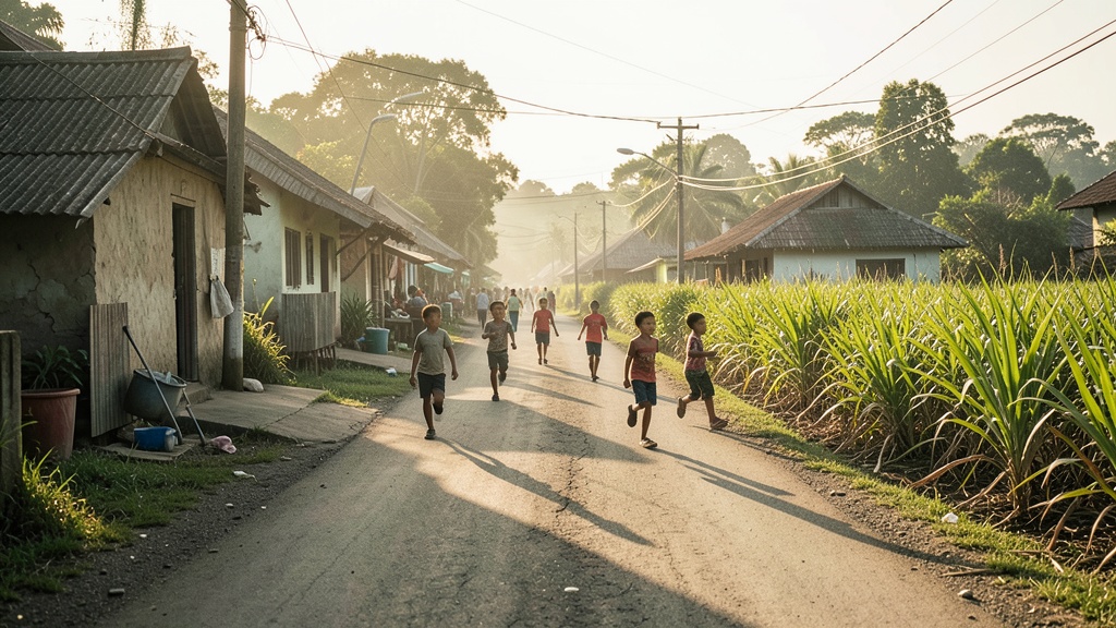 Niños y adolescentes corrieron por Balao contra el trabajo infantil