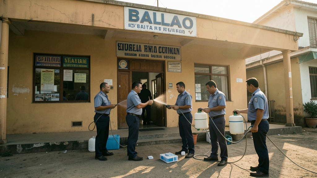 Prefectura del Guayas brinda 200 atenciones médicas y fumiga 2.000 viviendas en Balao