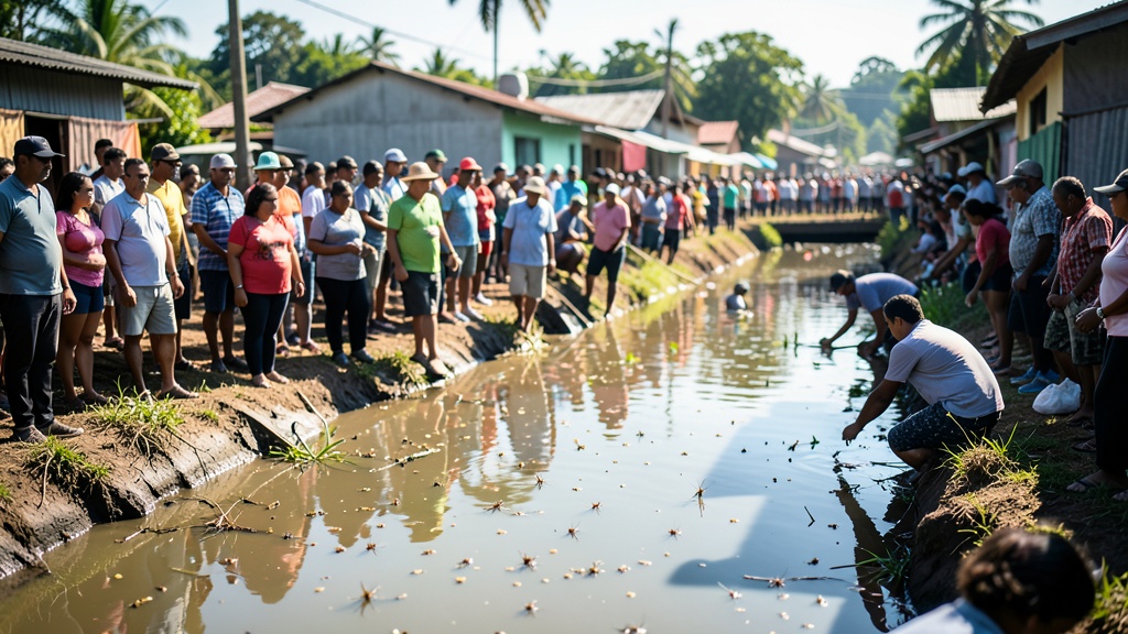 Dengue en Guayas: el aumento de casos exige limpieza urgente de canales