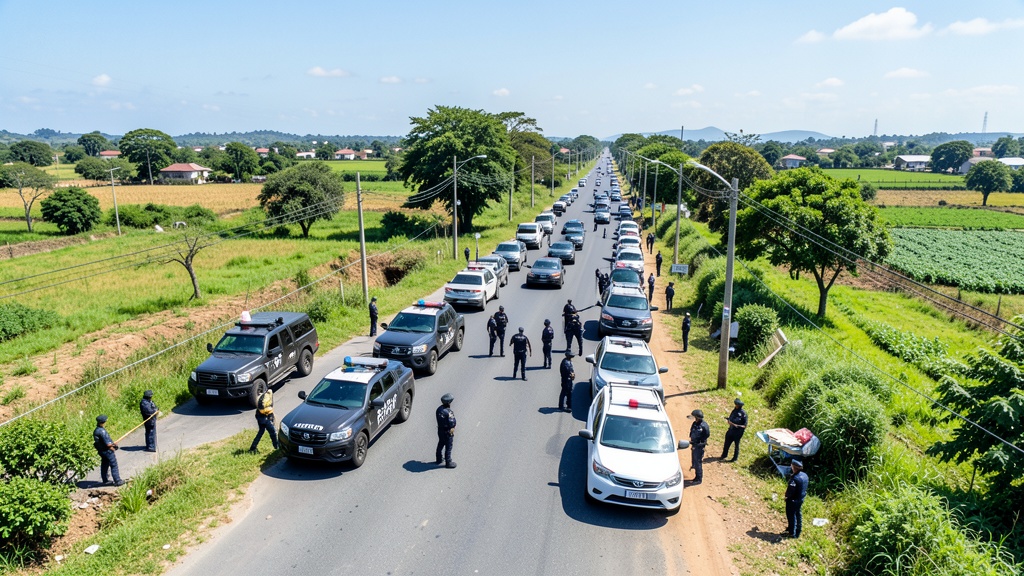Operativo policial en La Aurora revisó 70 autos y emitió 16 citaciones