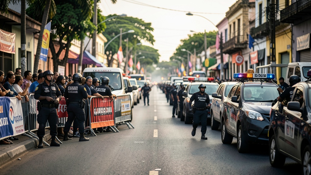 CTE despliega 1.100 agentes en Guayas para el operativo de seguridad del Carnaval