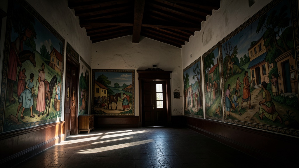 Renovación con murales en Casa de la Cultura busca recuperar memoria patrimonial