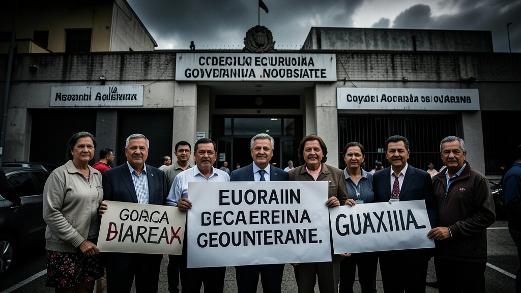 Pacientes renales del Abel Gilbert obtienen derivaciones a clínicas tras plantón en la Gobernación