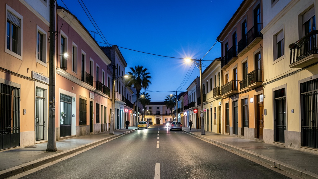 Alumbrado público en Consuelo: 24 nuevas luminarias y repotenciación mejoran seguridad