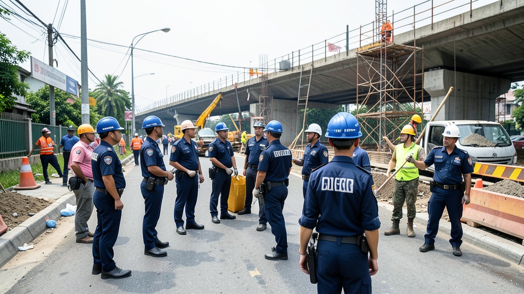 Gobernación y Policía refuerzan seguridad en calle Ayacucho y avanzan obra UPC Garay