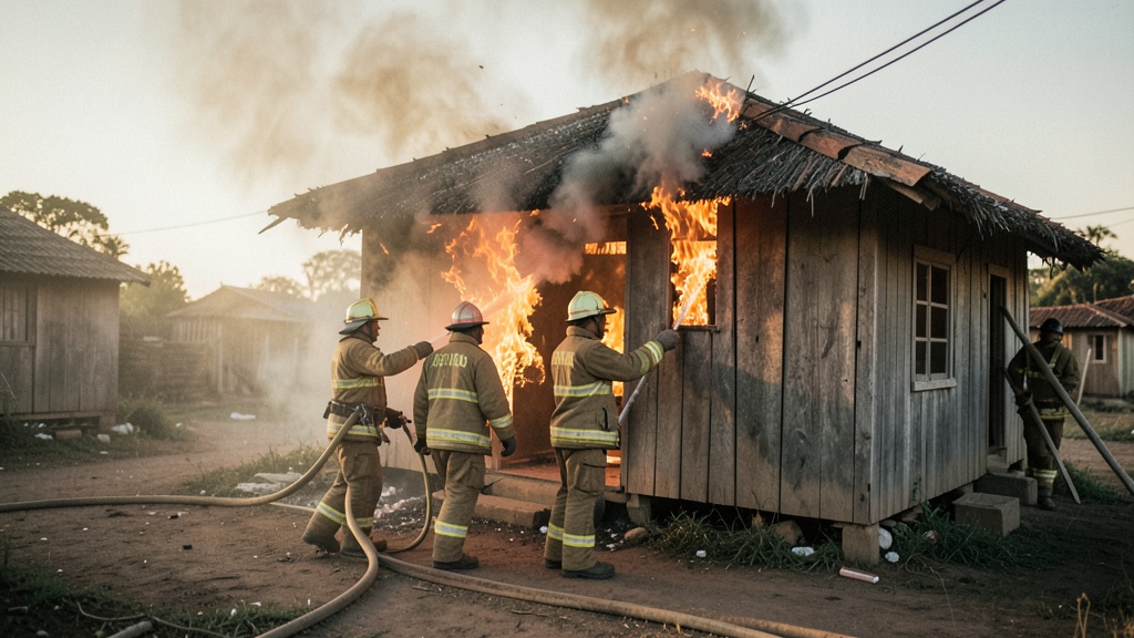 Detienen a hombre en Balao por intentar incendiar el dormitorio familiar