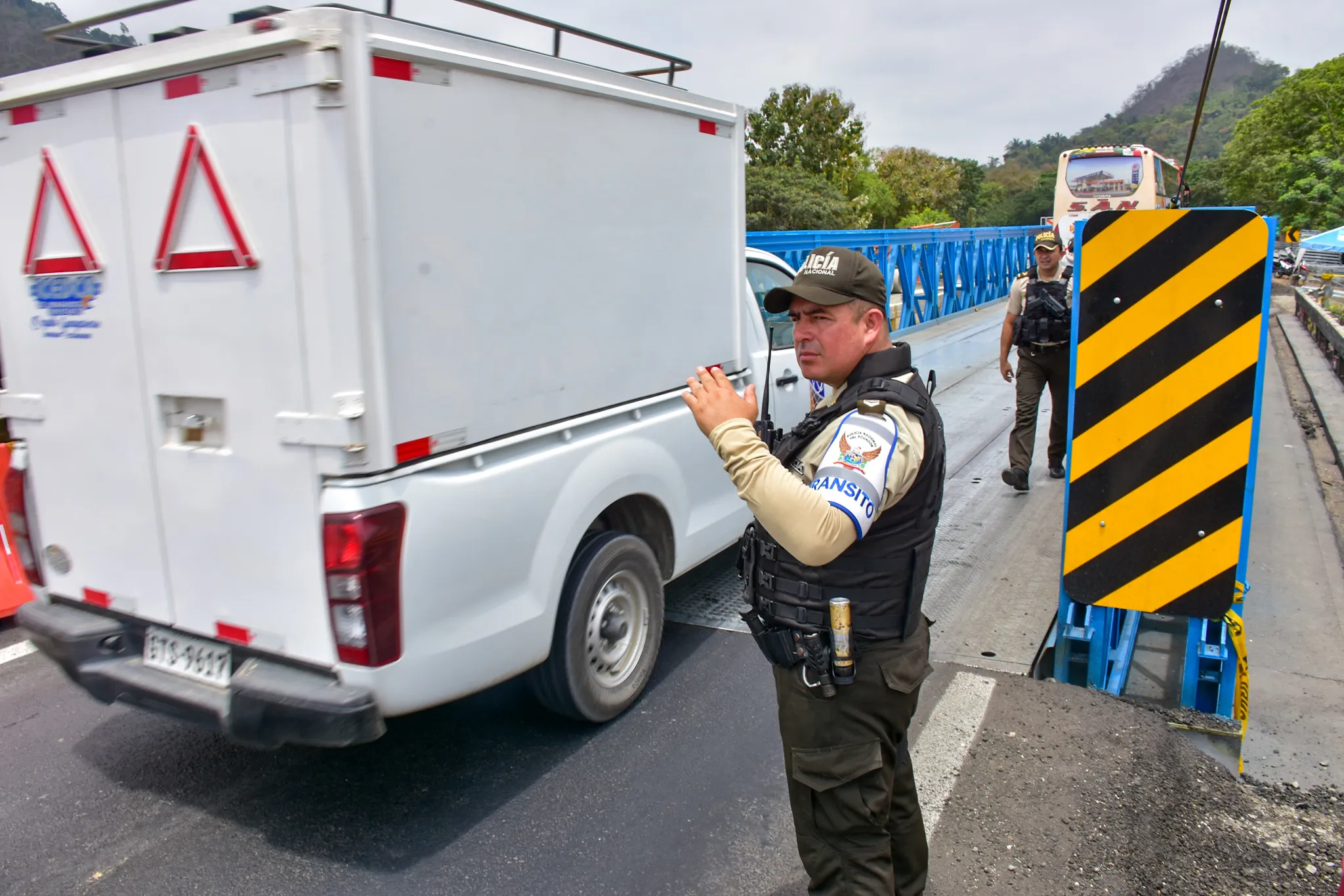 720.000 vehículos cruzaron gratis el Guayas en el feriado; puente Churute operó con seguridad