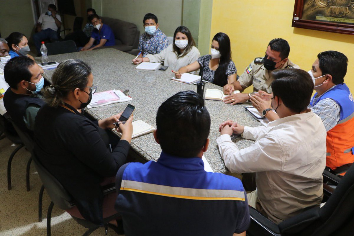 COE Balao socializa lineamientos para enfrentar inundaciones